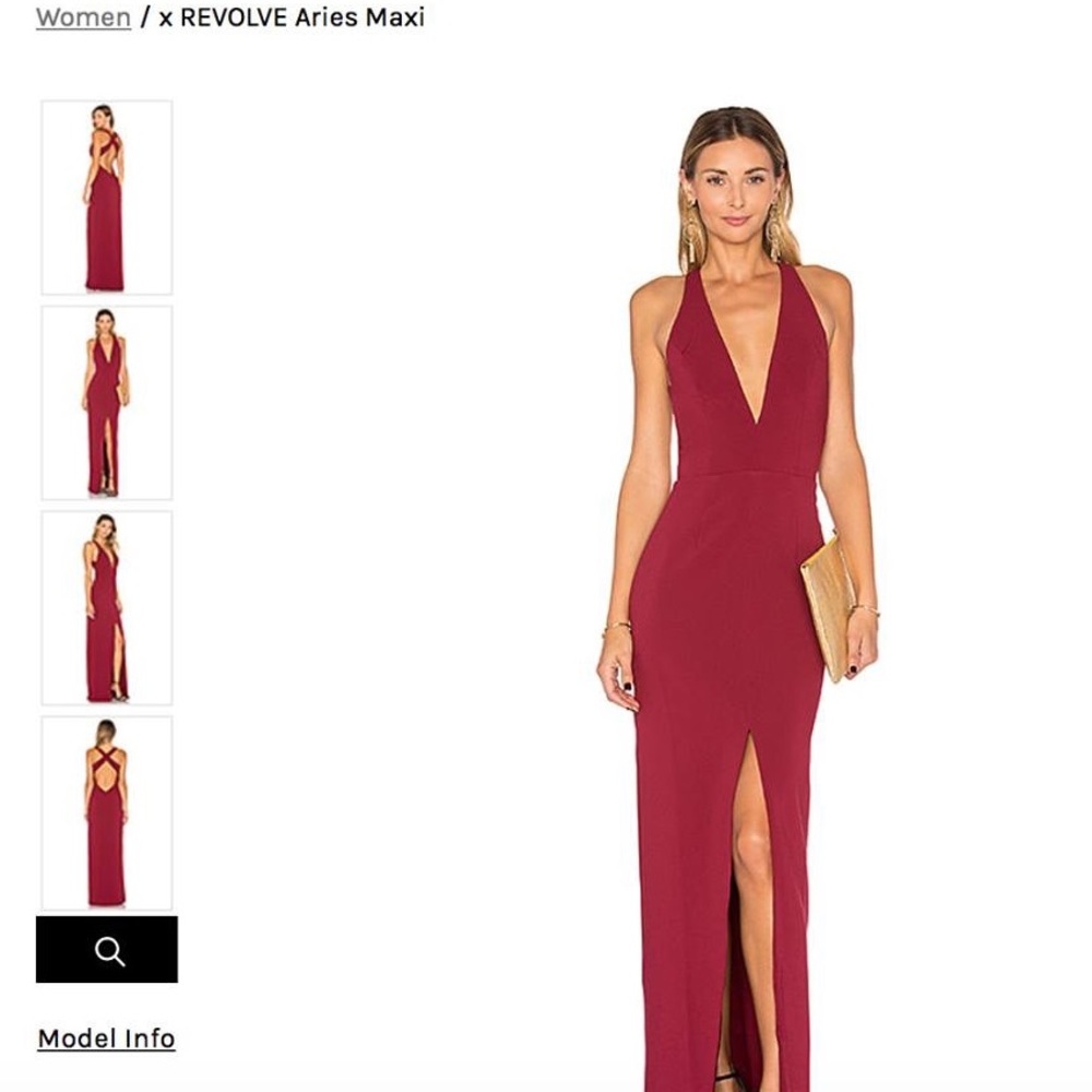 Revolve gown